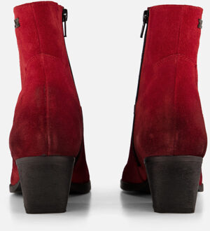 Lazamani Cowboylaarzen rood Leer - 36,37