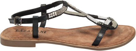 Lazamani Damesschoenen sandalen Zwart - 36