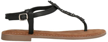 Lazamani Damesschoenen sandalen Zwart - 40