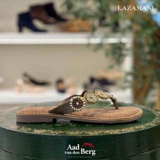 Lazamani Damesschoenen slippers Beige - 37