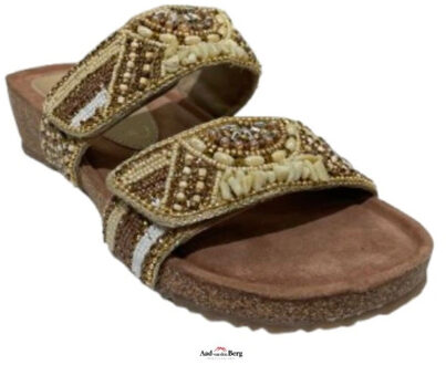 Lazamani Damesschoenen slippers Beige - 39