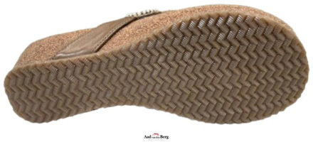 Lazamani Damesschoenen slippers - maat 38 Beige