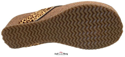Lazamani Damesschoenen slippers - maat 38 Bruin