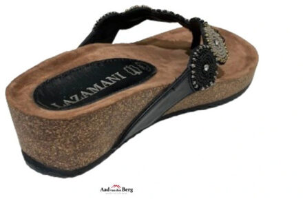 Lazamani Damesschoenen slippers - maat 38 Zwart