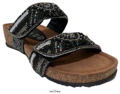 Lazamani Damesschoenen slippers - maat 38 Zwart