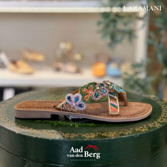 Lazamani Damesschoenen slippers - maat 39 Veelkleurig