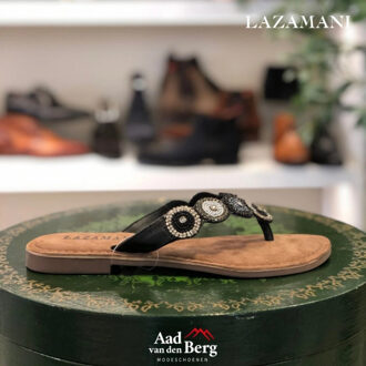 Lazamani Damesschoenen slippers - maat 39 Zwart