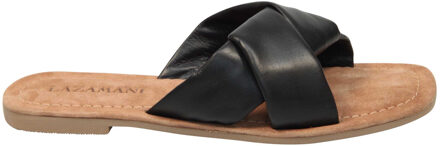 Lazamani Damesschoenen slippers Zwart - 36