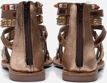 Lazamani Sandalen brons Leer - 36