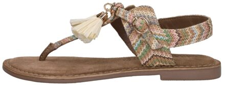 Lazamani Sandalen Plat Beige - 40