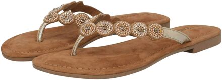 Lazamani Teenslippers Goudkleur - 39