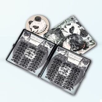 Lazy Curl Series Individual False Eyelashes Wednesday Edition (Jumbo) - 3 Types 01# (24 pairs/144 clusters)