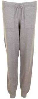 Lazy Rib Pant Grijs - Small,Medium,Large,X-Large
