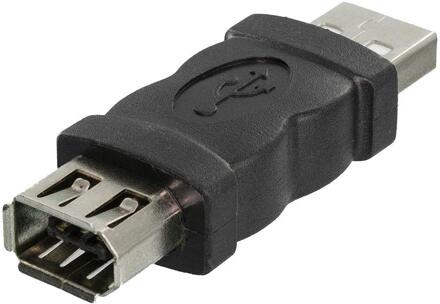 Lbsc Firewire Ieee 1394 6 Pin Female Naar Usb Male Adapter Converter