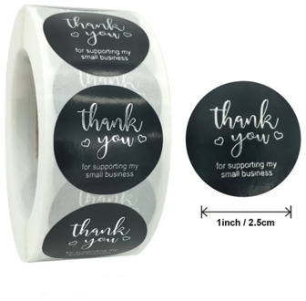 LBSISI Life 500pcs/Roll Reward Golden/Silver Stickers Congrats For Student Teacher Thankyou Cake Gift Decoration