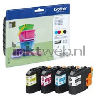 LC-221 Multipack zwart en kleur cartridge Multikleur