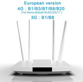 LC112 4G Router Simkaart Wifi 4G Cpe Hotspot Antenne 32 Gebruikers RJ45 Wan Lan Lte 4G modem Dongle Europe version