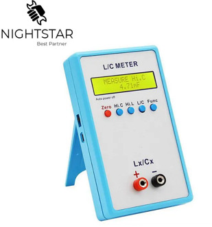 LC200A Inductance Inductor Capacitance Capacitor L/C Multimeter Meter Tester Capacitance Digital LCR Meter