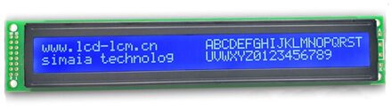 Lcd 4002 Screen 5V 40*2 Industriële Scherm 4002 Display Module Dot Matrix Scherm Blauw Met Achtergrondverlichting