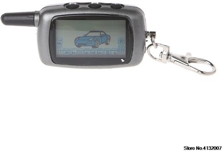 Lcd Afstandsbediening Sleutelhanger 2-Weg Auto Alarm Voor Starline A6 Sleutelhanger Alarm JUN-6A