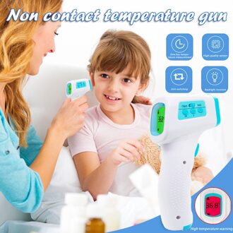 Lcd Digital Non-Contact Ir Infrarood Thermometer Voorhoofd Lichaamstemperatuur Tool Gezicht Sjaal Mascarillas Snelle Leveren 20AUG 8