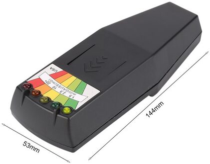 Lcd Digitale Handheld Emf Meter Elektromagnetische Straling Detectoren Dosimeter Tester Voor Elektrische Veld Straling Magnetische Veld zwart