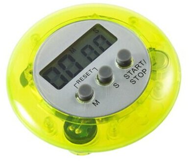 Lcd Digitale Keuken Countdown Magnetische Timer Terug Stand Koken Timer Count Up Wekker Keuken Gadgets Kookgerei groen