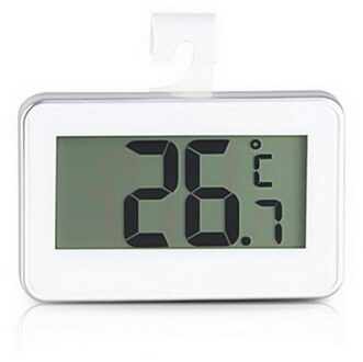 Lcd Digitale Scherm Precisie Koelkast Thermometer Verstelbare Stand Magneet Waterdichte Digitale Koelkast Vriezer Kamer -30-60C