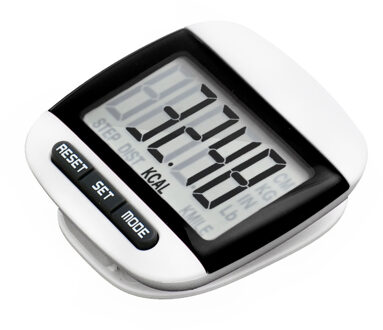 Lcd Digitale Stap Stappenteller Lcd Digitale Stap Stappenteller Walking Calorie Counter Afstand Run Riem Clip Run Stap Waterdicht 2.29