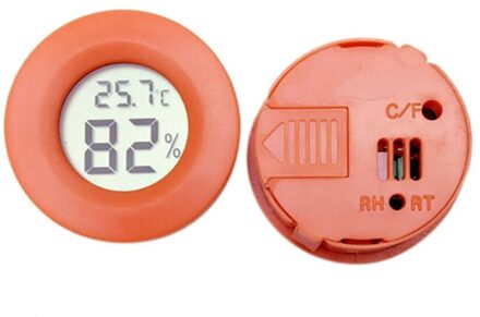 Lcd Digitale Thermometer Hygrometer Sonde Koelkast Vriezer Thermometer Voor Koelkast Temperatuurregeling-50 ~ 110 C Rood