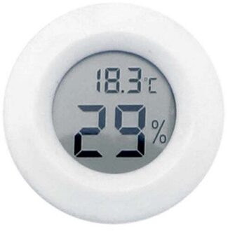 Lcd Digitale Thermometer Hygrometer Sonde Koelkast Vriezer Thermometer Voor Koelkast Temperatuurregeling-50 ~ 110 C wit