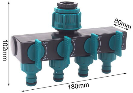 Lcd Display Irrigatie Serie Watering Timer Slang Kraan Timer Outdoor Waterdichte Automatische Op Off Smart Irrigatie Controller E Splitter 180x102mm