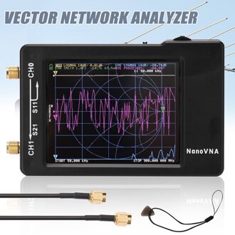 Lcd Display Nanovna Vector Netwerken Analyzer Antenne Analyzer Mf Hf Vhf 50 Khz-900 Mhz L9 #2