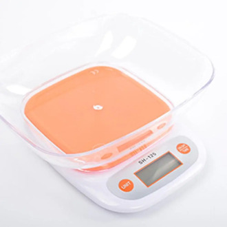 LCD Electronic Scale Plastic Digital Weight Scale Household High Quality 5Kg/1with Bowl Baking Alarm DROP SHIPPING