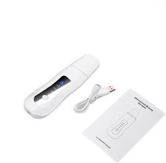 Lcd Elektrische Exfoliator Comedondrukker Ultrasone Huid Scrubber Gezicht Peeling Machine Rimpel Remover Gezicht Lifting Machine geen doos