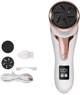 Lcd Elektrische Voet Bestand Pedicure Gereedschap 2-Speed Aanpassing Usb Opladen Foot File Eelt Remover Foot Care Tool