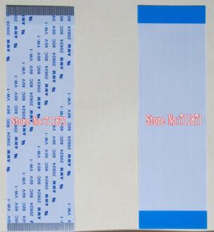 LCD of LED 60 Pins TTL FFC Kabel Verbinding in de dezelfde vliegtuig 250mm Lengte 0.5mm Pitch 60 P Flexibele Platte Kabel FFC lijn