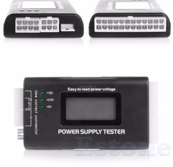 Lcd Pc Computer 20/24 Pin 4 Psu Atx Btx Itx Sata Hdd Power Supply Tester Rental &