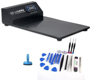 Lcd-scherm Separator Machine Tbk 568 Temperatuur Controller Screen Opening Machine Voor Samsung Ip Ipad Tablet Rood / 220V