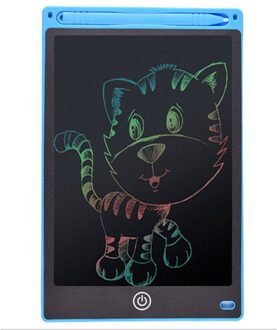 Lcd Schrijven Tablet 8.5 Inch Digitale Tekening Elektronische Handschrift Pad Bericht Graphics Board Kids Schrijfbord Kinderen blauw