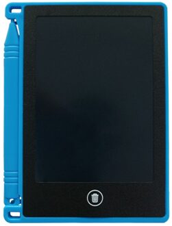 Lcd Schrijven Tablet Digitale Tekening Elektronische Handschrift Pad Bericht Grafische Schrijfbord Kinderen 4.4 Inch Blauw