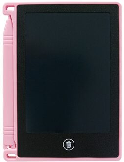 Lcd Schrijven Tablet Digitale Tekening Elektronische Handschrift Pad Bericht Grafische Schrijfbord Kinderen 4.4 Inch Roze