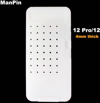 Lcd Screen Glas Scheiden Mal Voor Iphone 12 Mini 11 Pro Max Xs X Rubber Siliconen Pad Geen Bend Flex lijm Verwijderen Reparatie Tools 12 Pro