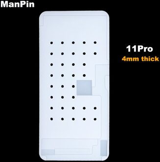 Lcd Screen Glas Scheiden Mal Voor Iphone 12 Mini 11 Pro Max Xs X Rubber Siliconen Pad Geen Bend Flex lijm Verwijderen Reparatie Tools