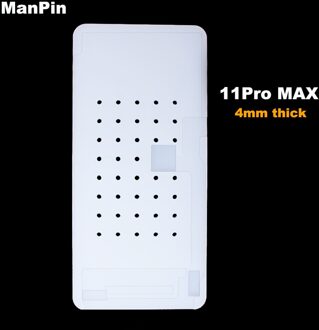 Lcd Screen Glas Scheiden Mal Voor Iphone 12 Mini 11 Pro Max Xs X Rubber Siliconen Pad Geen Bend Flex lijm Verwijderen Reparatie Tools