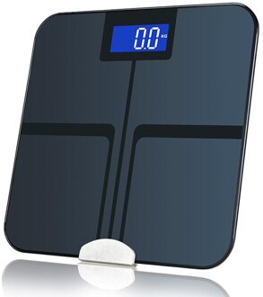 LCD Smart Lichaamsvet Weegschaal Met App Controle Smart Touch Gewicht Maatregel Schaal 3-180 kg Badkamer Schaal
