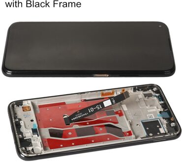 Lcd Voor Huawei P40 Lite JNY-LX1 Display Originele Lcd Met Frame Touch Screen Vervanging Op Voor P40 P 40 Lite lcd-scherm Getest met zwart kader