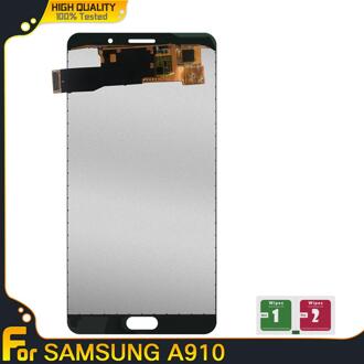 Lcd Voor Samsung Galaxy A9 Pro A910 Touch Screen Digitizer Vergadering Lcd-scherm Voor Samsung A910 A9100 A910F SM-A910F Goud
