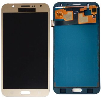 LCD Voor Samsung Galaxy J7 J700 SM-J700F J700H J700M J700K J700T J700P scherm lcd Digiziter module Assemblage LCD tela Adjustable goud