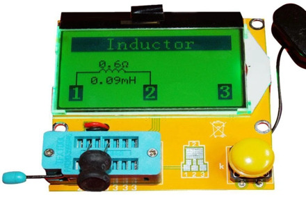 LCR-T3 Transistor Tester Diode Triode Capactitance ESR LCR Meter MOS PNP NPN